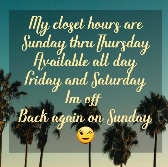 About my Closet: Pls read - Picture 4 of 6